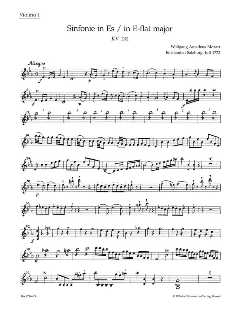 Symphony in Eb Major No. 19